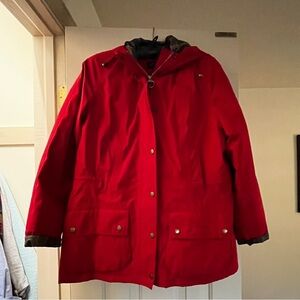 Size 12, quilt lined Barbour Barn Jacket